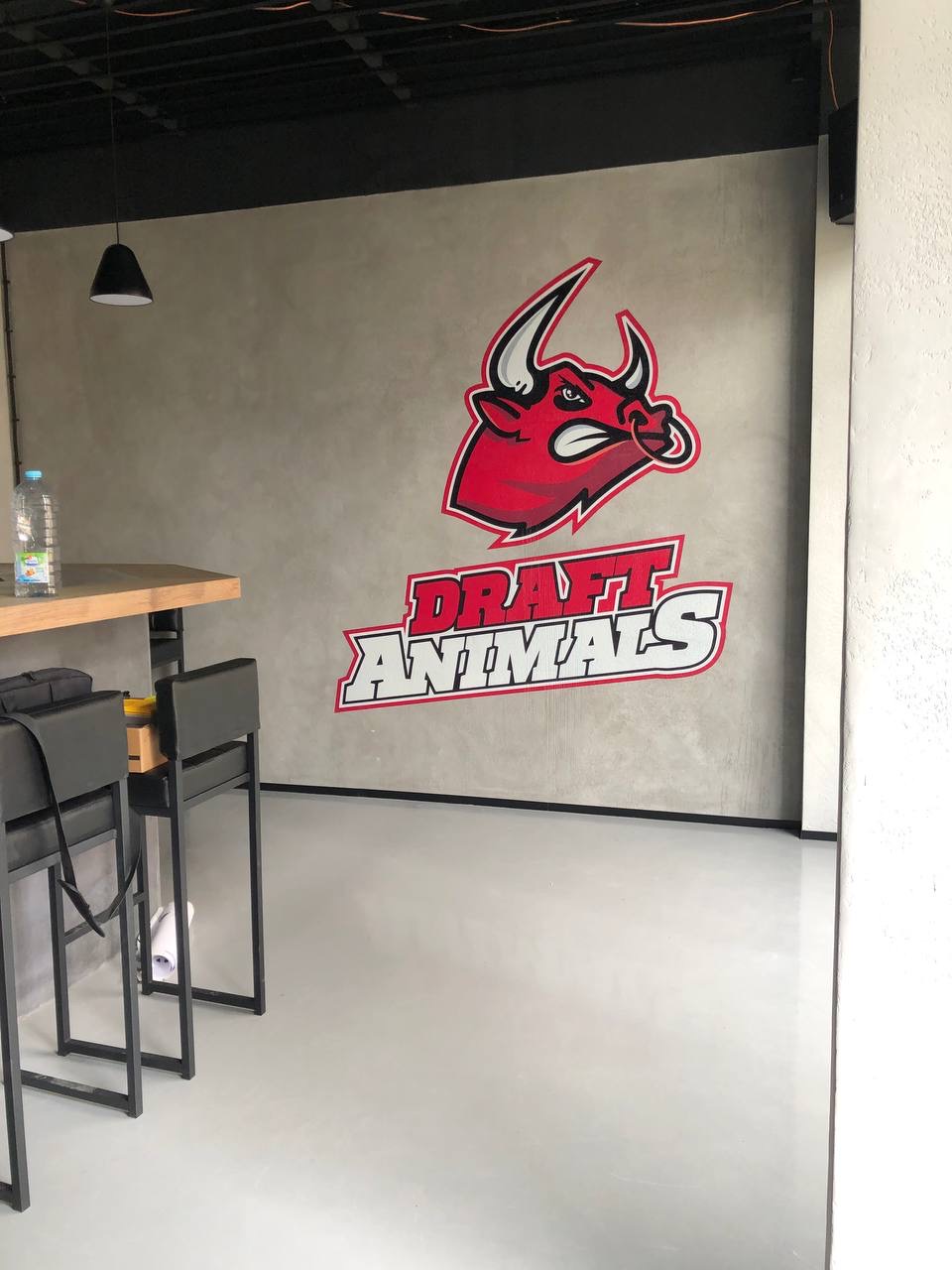 Muur foto’s met inkt